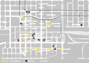 Phoenix Warehouse District Map